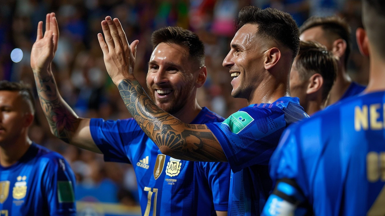 Argentina Dominates Guatemala 4-1 in Copa America Warmup: Messi and Martínez Shine