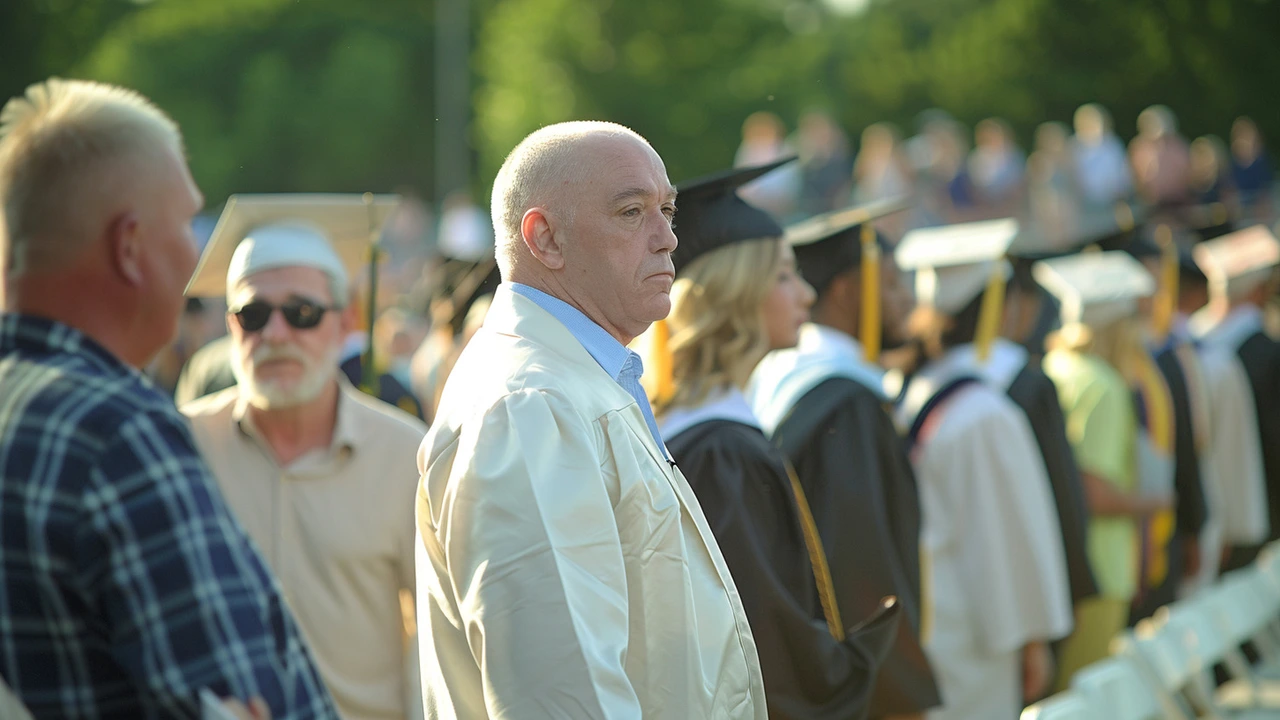 Man Disrupts Baraboo High School Graduation, Confronts Superintendent Over Past Issues