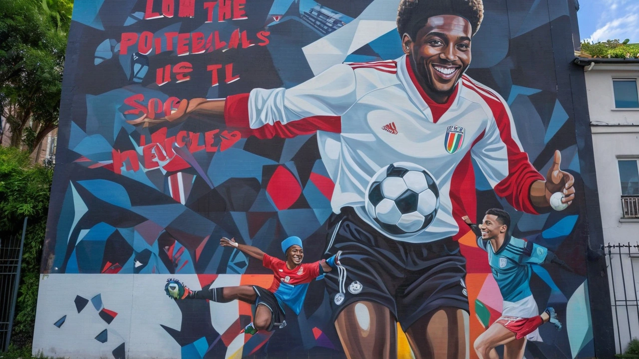 Historic Mural Honors Pioneering Black Footballer Howard Gayle in Liverpool